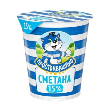 Prostokvashino Sour Cream 15% 300g