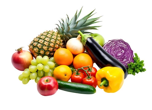 Fruits and vegetables